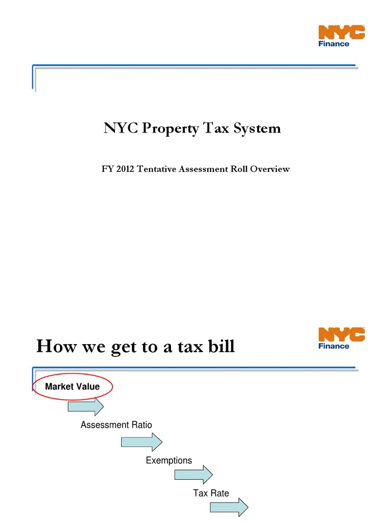 Tax Assessment Hearing Presentation PDF Property Tax Taxes