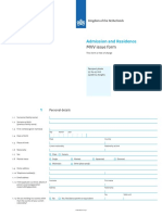 MVV Issue Form PDF