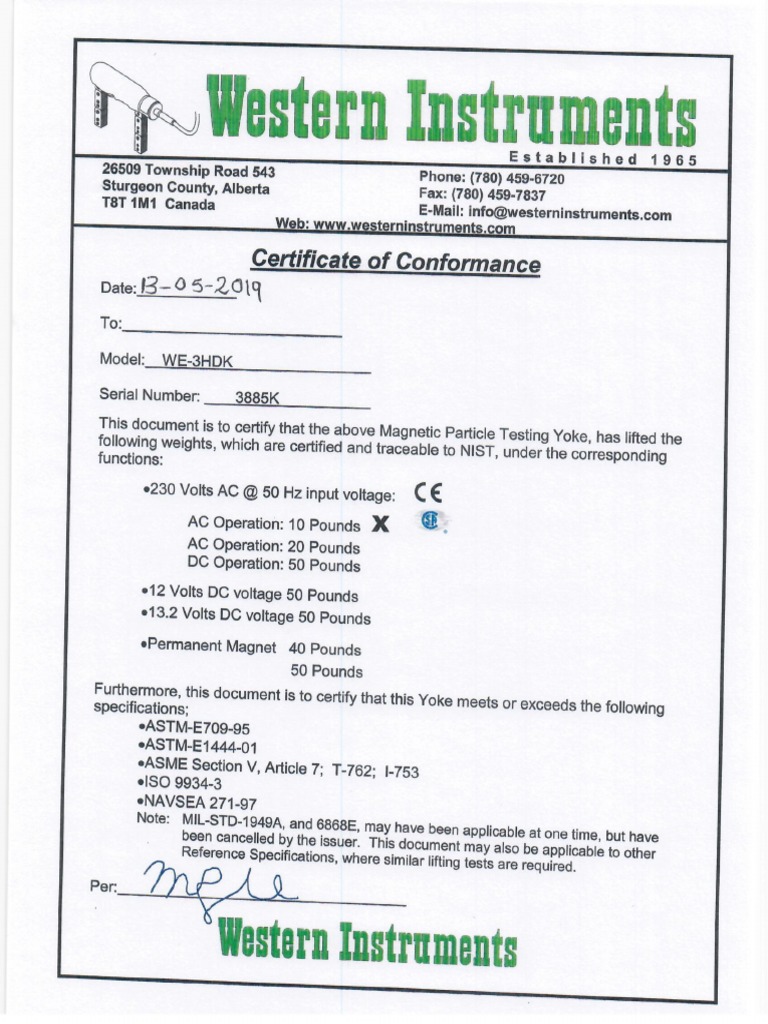 Calibration Equipment PDF PDF