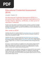 IQAS ECA Application Guide for Canada | PDF | Diploma | Credential