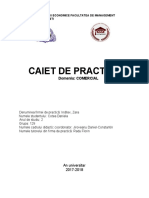 Caiet Practica Comercial