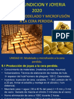 Microfundición y joyería: Modelado, fusión de cera perdida y técnicas de acabado