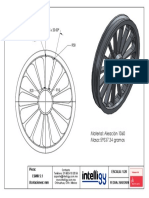 Diseño pieza aleación 1060 con acotaciones mm