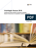 InFirst Avantages Fiscaux 2019 PDF