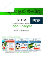 Free Sample: Frog Pond Programming