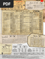 Ficha Chamado de Cthulhu 7a preenchivel personalizada