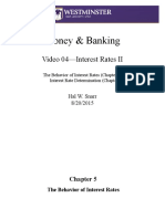 Money & Banking: Video 04-Interest Rates II