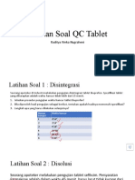 Latihan Soal QC Tablet Dan Pembahasan