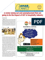 GST impact on hospitality industry eating out and unemployment