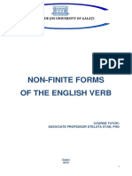 Non-Finite Forms of The English Verb