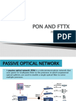 Pon and FTTX