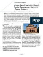 Ijser: Adoption of Heritage-Based Inspiration (Kantojir Mondir) For Design Development Using 2D Design Software