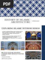 Islamic Architecture (Interior Design)