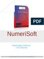 User Manual - Numrolgy Software