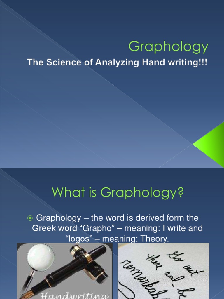 Graphologyandnumerology | PDF | Human Nature | Psychological Concepts