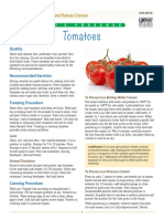 Tomatoes: Health and Human Sciences