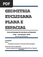 Apostila Geometria 1 - 2005
