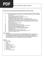 Problem Solving: Merchandising Problem (Perpetual Inventory System)