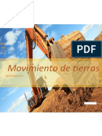 Movimiento de tierras: equipos y cambios de volumen