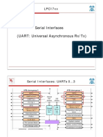 Serial Interfaces (UART: Universal Asynchronous RX/TX) : LPC17xx