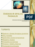 Spalvos Ir Šviesa Žmogaus Gyvenime