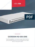 CCR2004-1G-12S+2XS - Router with 12x10G SFP+ and 2x25G SFP28 ports