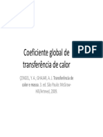 Coeficiente Global de Transferência de Calor - TEORIA
