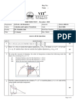 MAT1001 - SLOT G11 - 1523 - Calculus and LT - 100024 - Manisha Jain