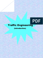 Traffic Engineering: (Introduction)