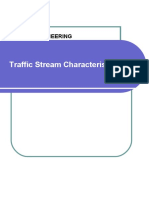 Traffic Stream Characteristics: Traffice Engineering