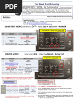 Quick Test Mode: Spin + Soil Level + POWER: Fast Track Troubleshooting