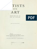 Artists On Art, From The XIV To The XX Century (Art Ebook)