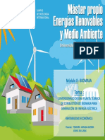 Generación eléctrica con biomasa: dimensionado de planta térmica