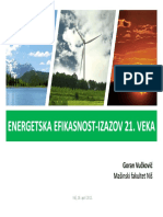 Energetska Efikasnost Izazov 21 Veka