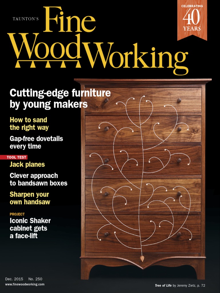 Fine Woodworking 250 PDF | PDF | Woodworking | Wood
