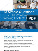 13 Content Strategy Questions 150518160753 Lva1 App6892 PDF