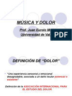 MÚSICA Y DOLOR en Musicoterapia-2015