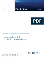 Solucom Synthese Organisation Production Inofrmatique PDF