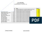 Planilla de Anticipos Descontados