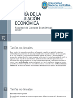 Teoría de La Regulación Económica - Tarifas No Lineales