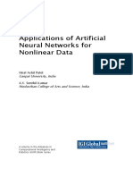 Applications of Artificial Neural Networks for Nonlinear Data by Hiral Ashil Patel