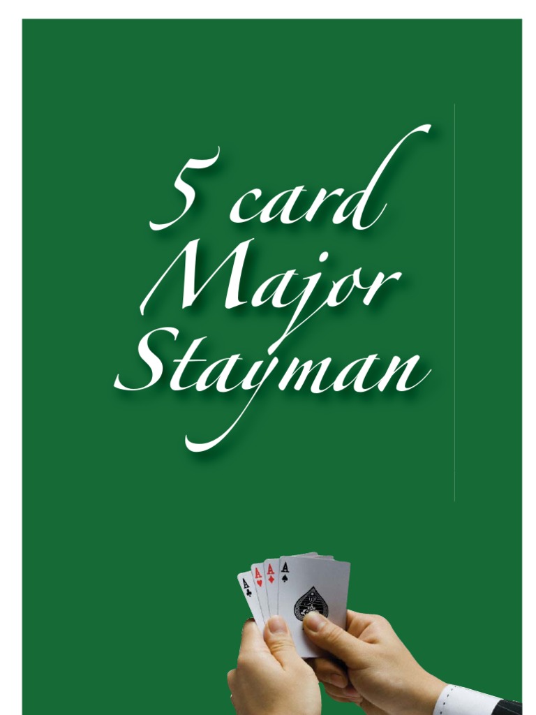 5-Card Major Stayman | PDF | Trick Taking Games | Ephemera