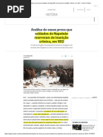 Análise de ossos prova que soldados de Napoleão morreram de inanição crônica