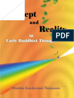 Concept and Reality in Early Buddhist Thought PDF