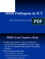 MDR Pathogens in ICU: Azit Kumar Pulagurtha