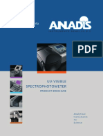 Instruments: Uv-Visible Spectrophotometer