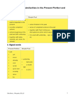 Simple Past - Present Perfect