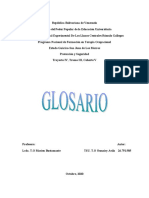 GLOSARIO Proteccionyseguridad