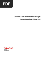 Oracle Linux Virtualization Manager - Release Notes PDF