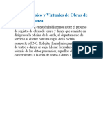 Registro Físico y Virtuales de Obras de Teatro y Danza